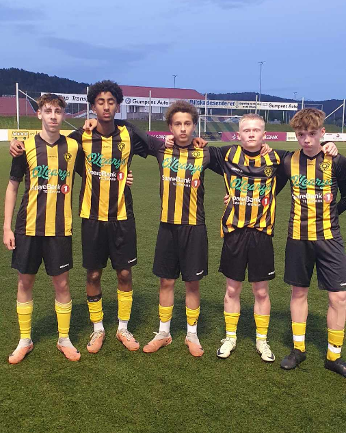 Alexander, Oscar, Mathias, Morten og Noah