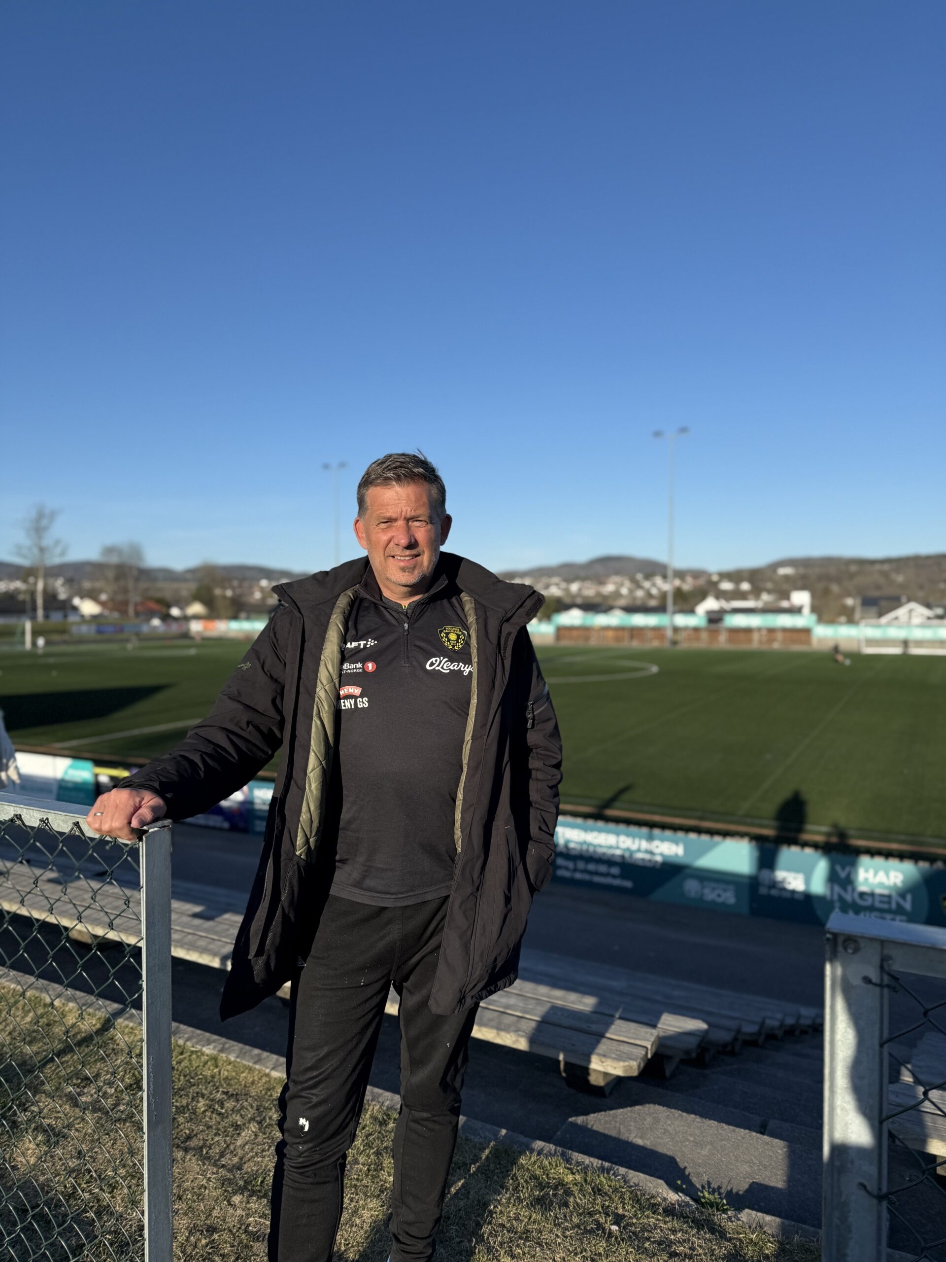 Tollnes Damelag trener Rune Jensen